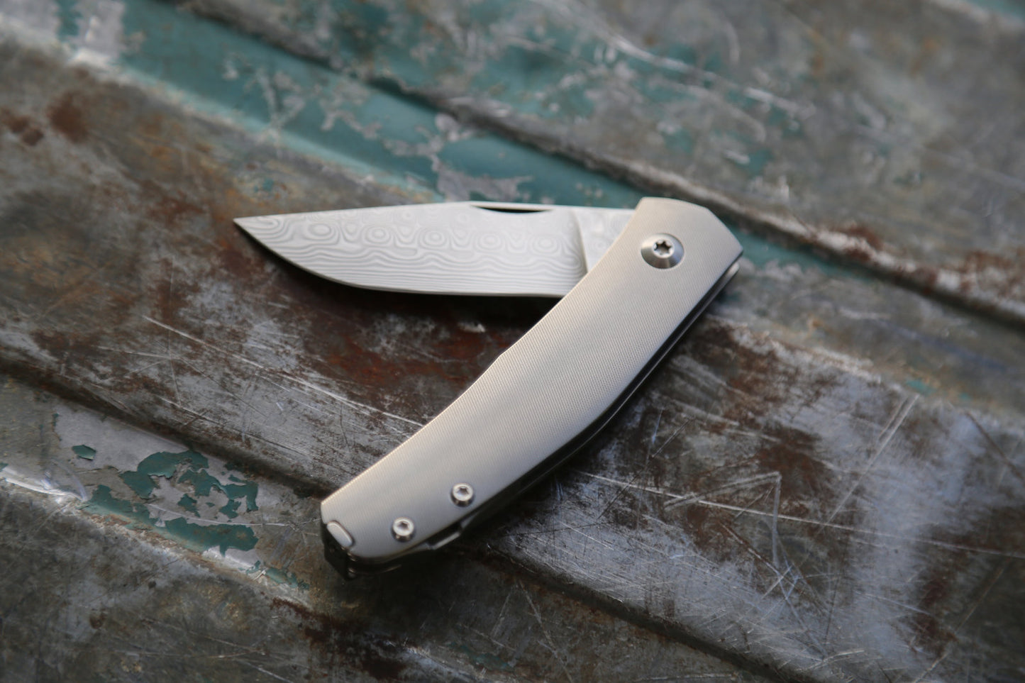 Casino x Damasteel x Textured Titanium