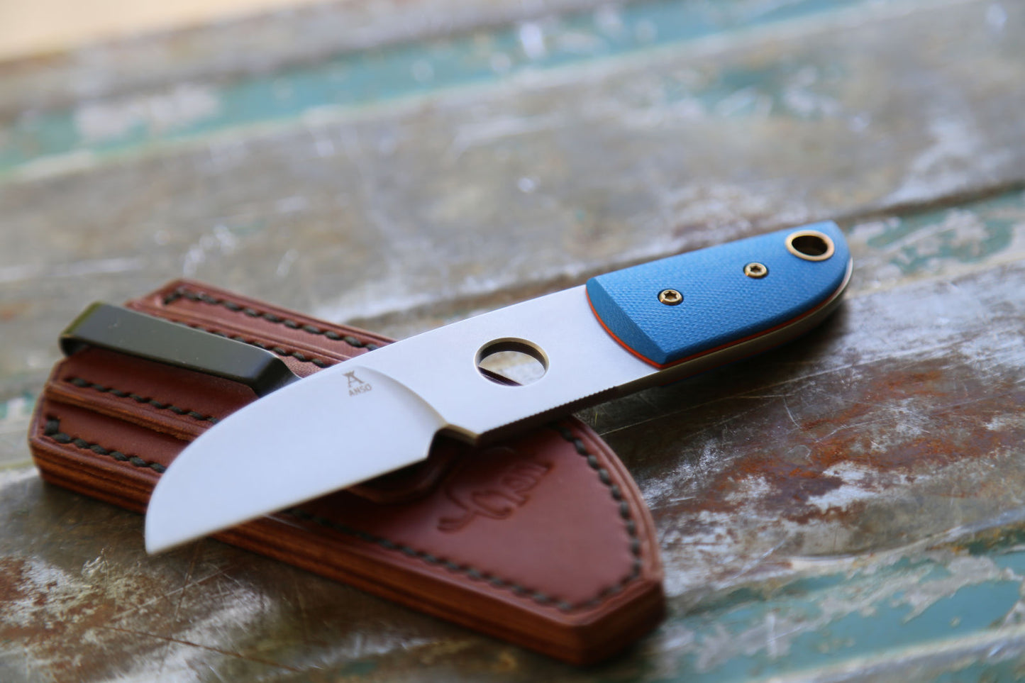 Sheepsfoot x Blue/Orange G10