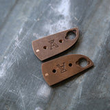 Anso Sheepsfoot - Handles Bronze, Brass, Copper, Zirconium