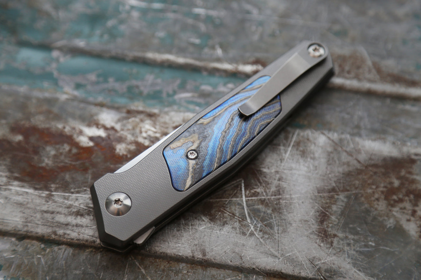 Custom TOKO - Grey - Crystal Black Timascus