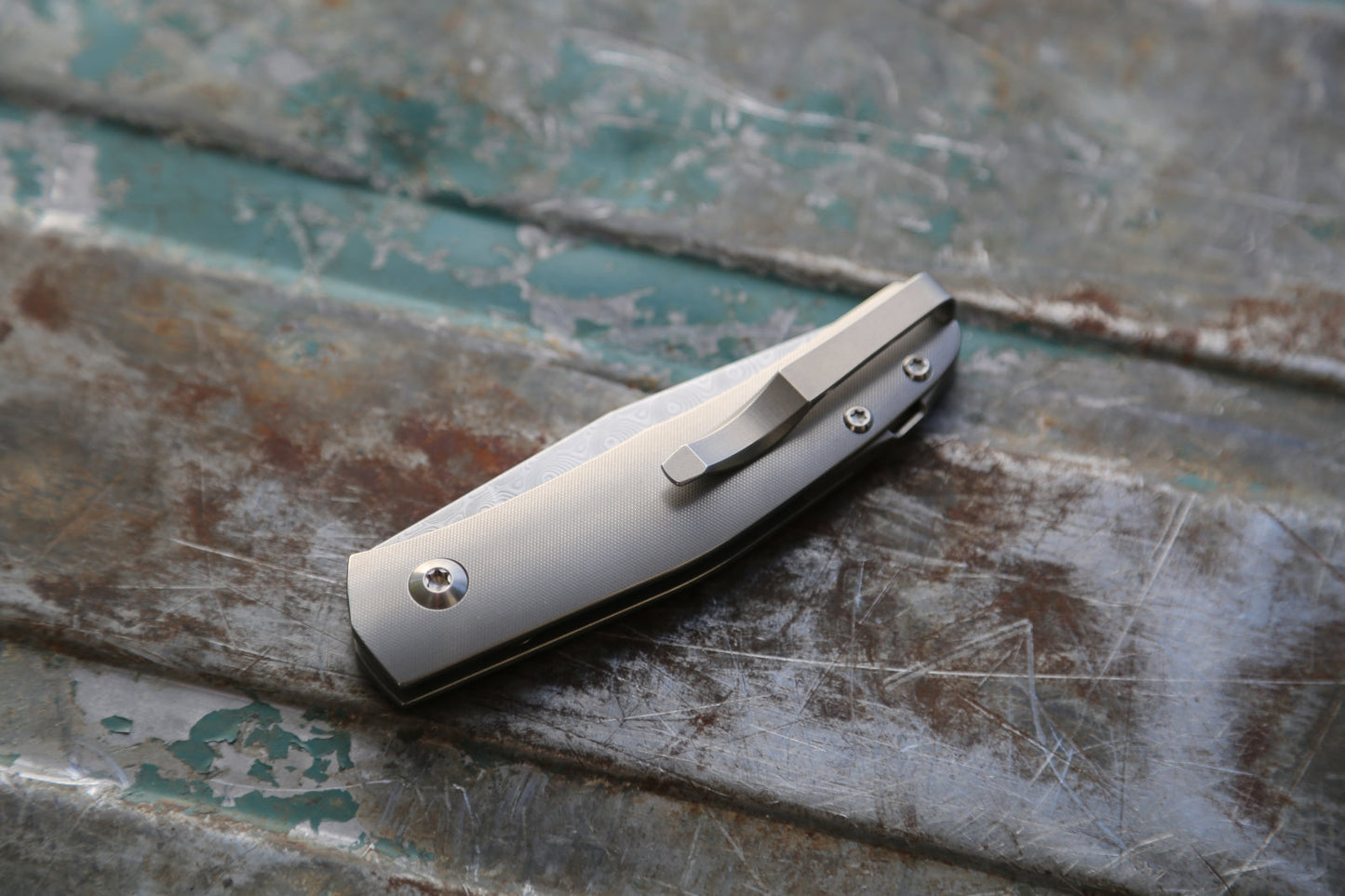 Casino x Damasteel x Textured Titanium