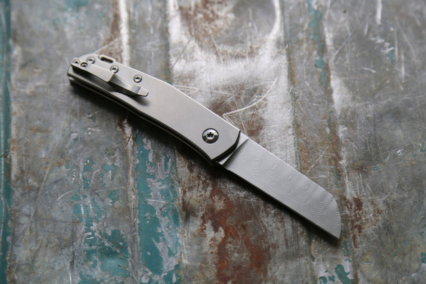 Monte Carlo x Ghost Damasteel x Titanium