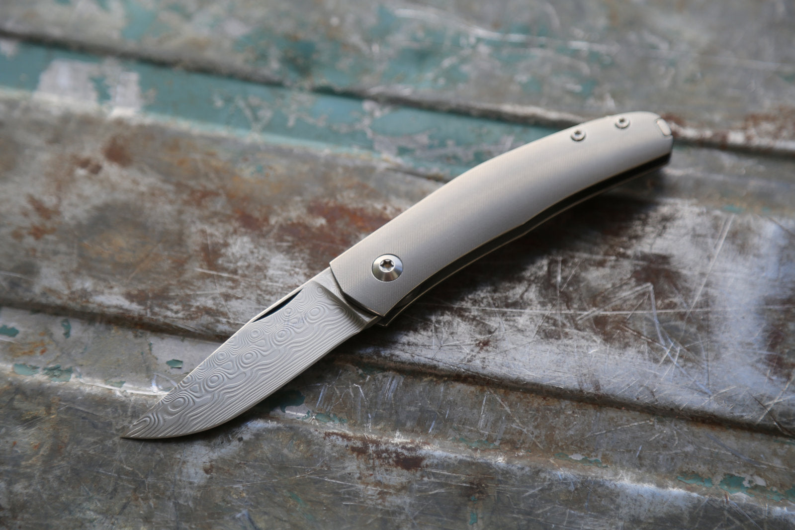 Casino x Damasteel x Textured Titanium