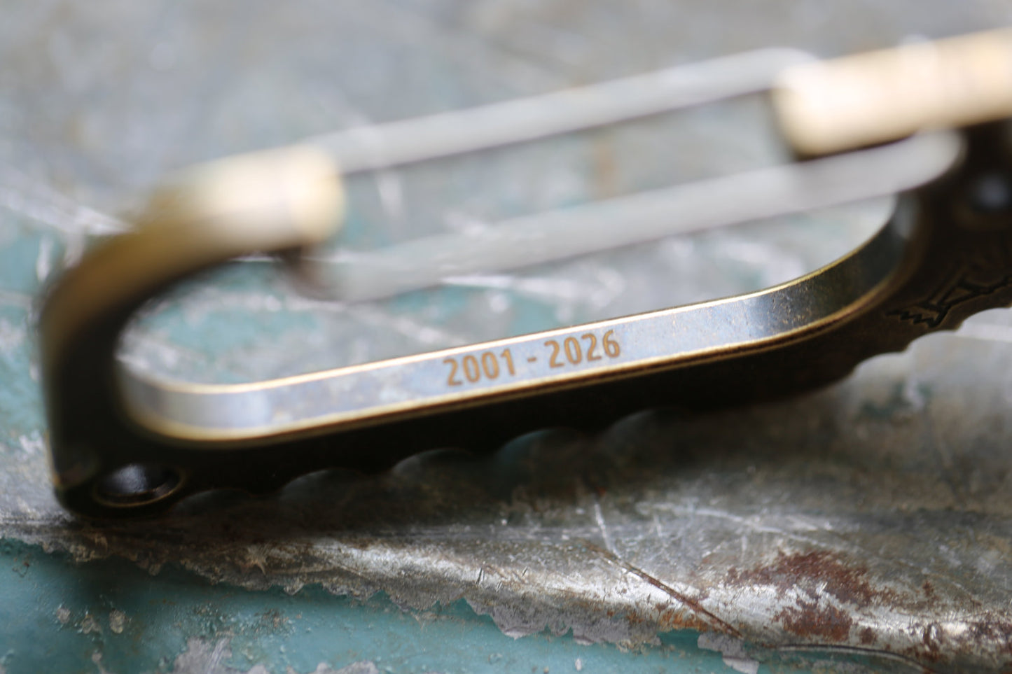 Carabiner V3 - Brass - 25 Years Limited Edition